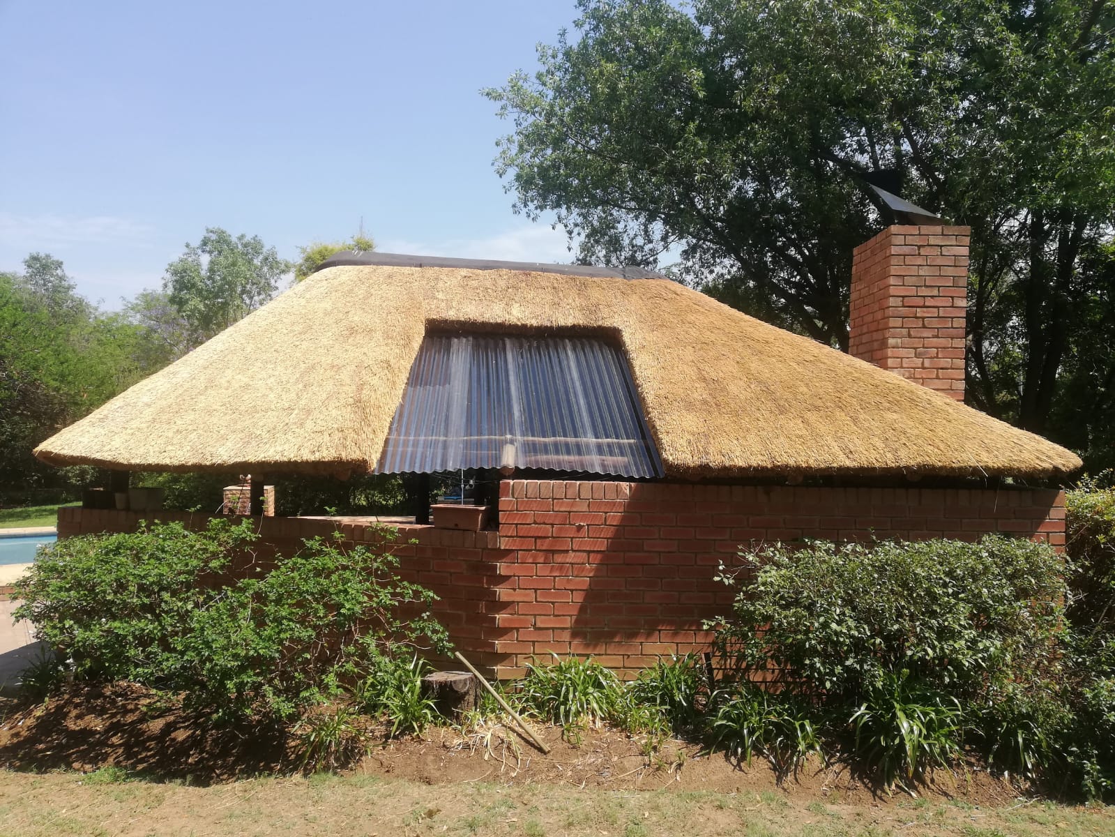 Thatch roofing project photo 12