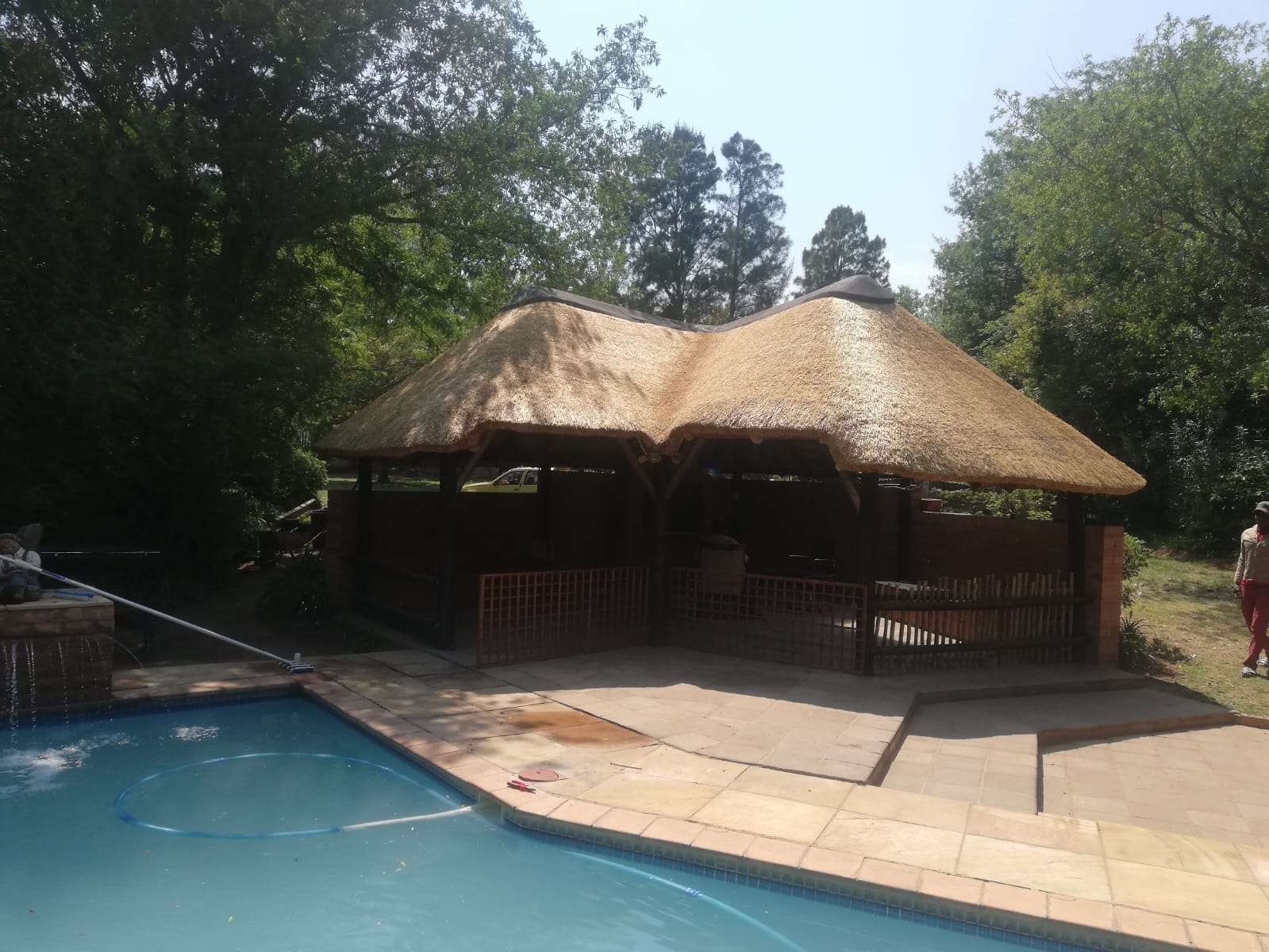 Thatch roofing project photo 25